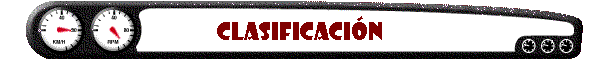 Clasificaci�n